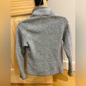 Patagonia full zip gray jacket